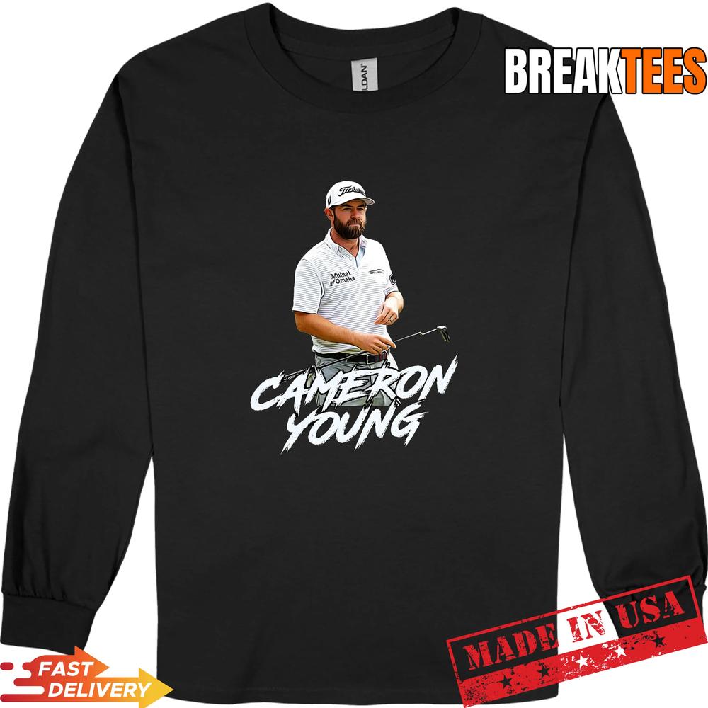 Cameron Young Golfer T-Shirt