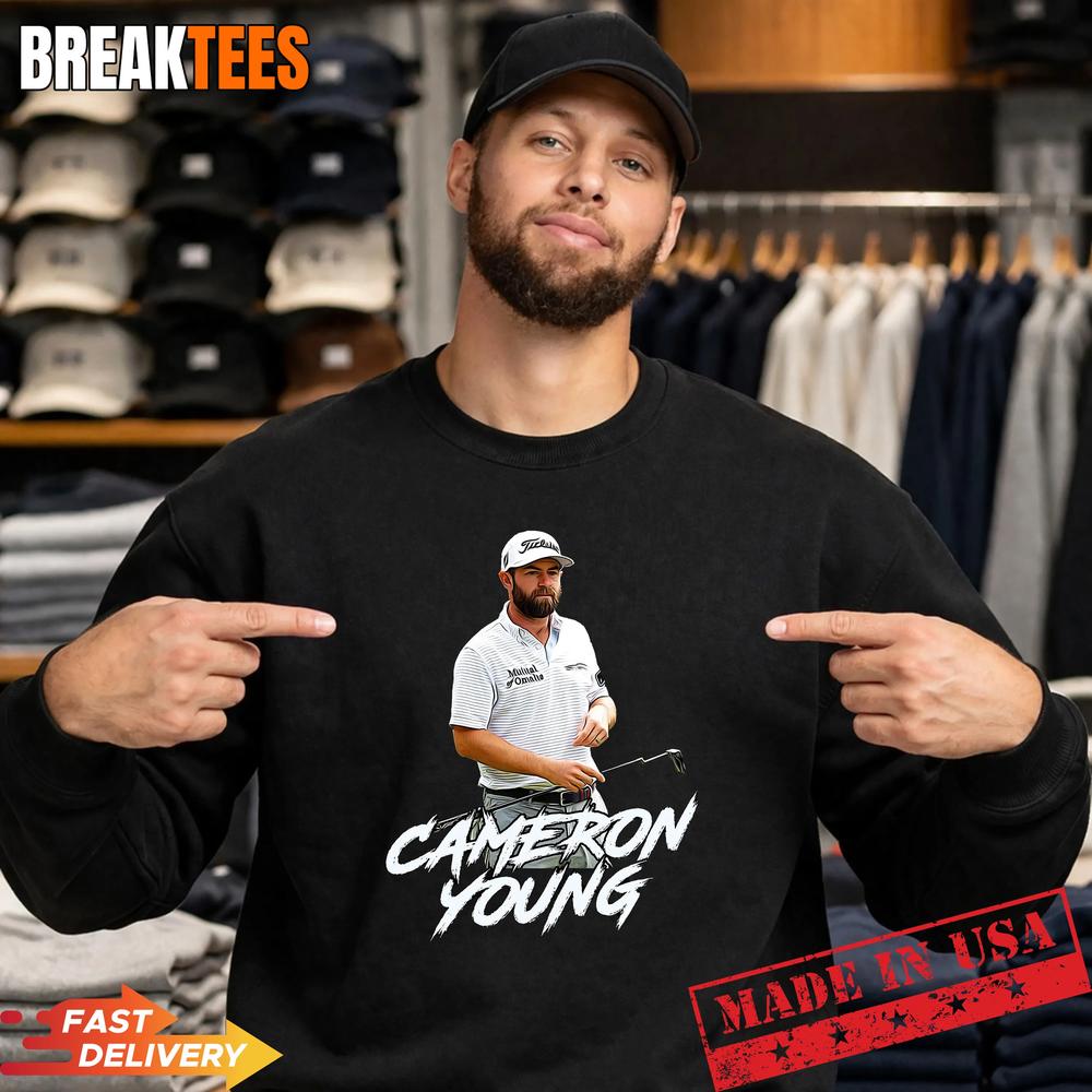 Cameron Young Golfer T-Shirt