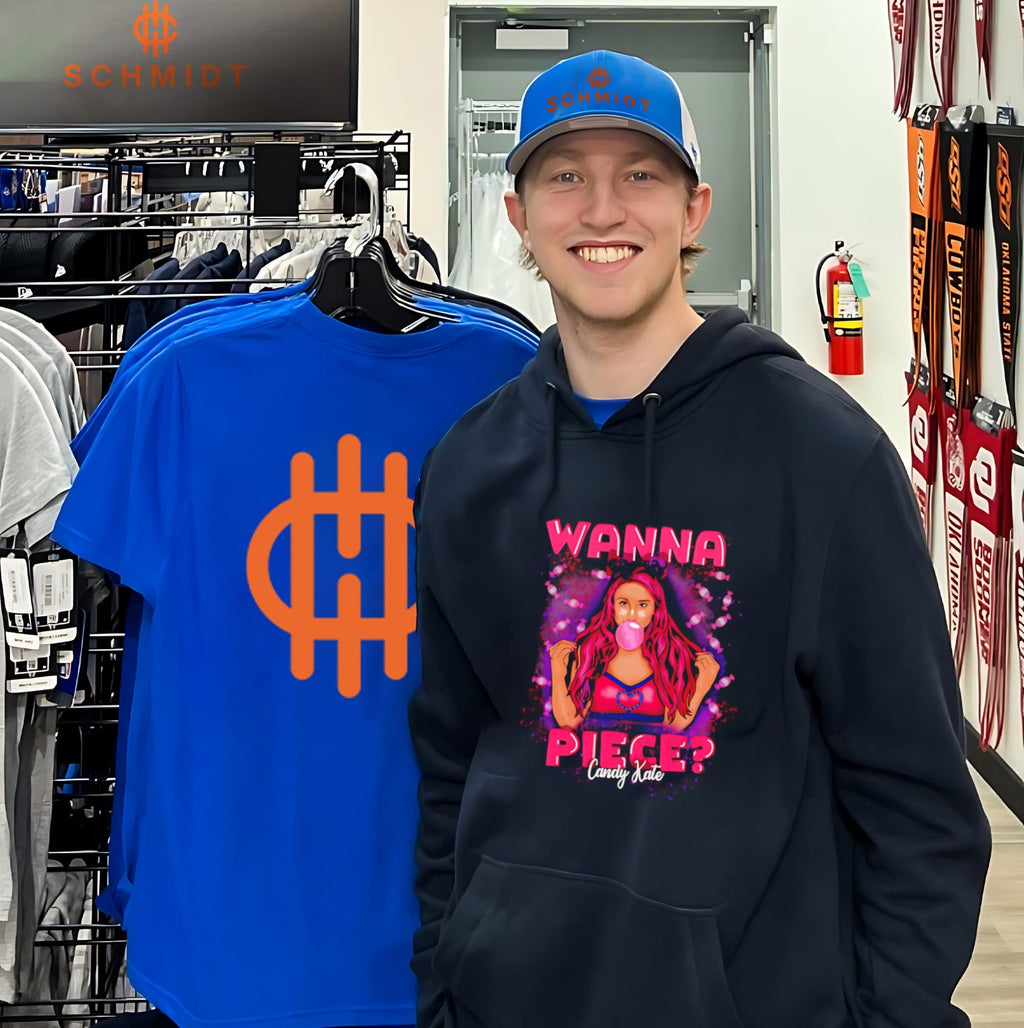 Candy Kate wanna piece wrestling bubblegum shirt