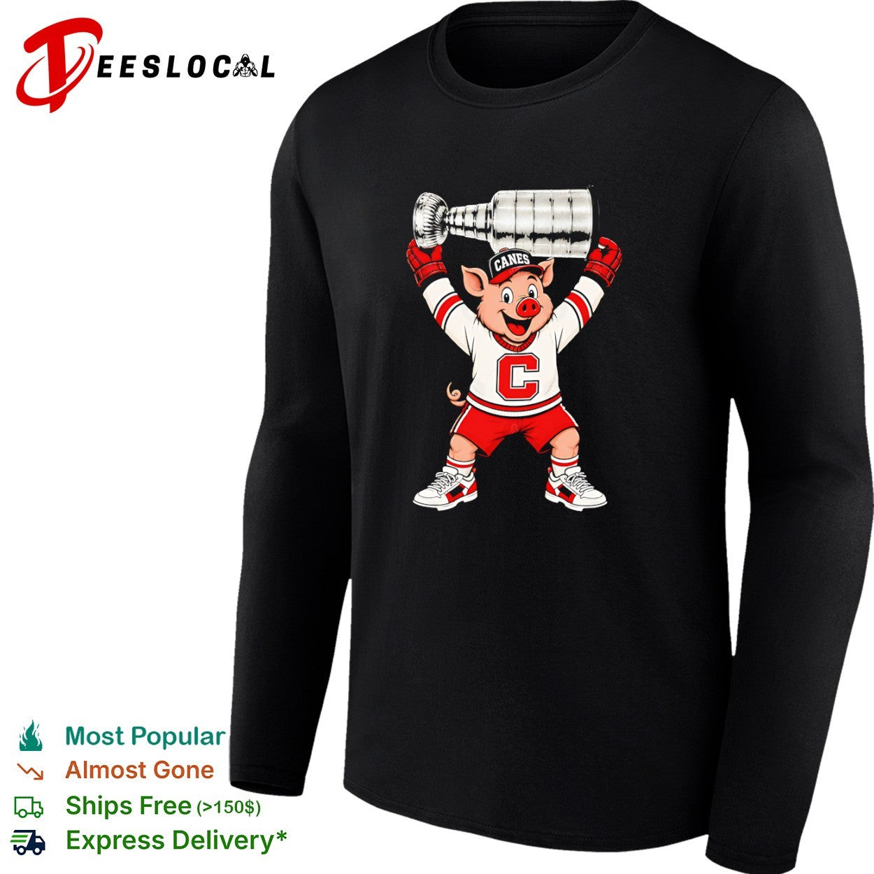 Canes Pig Stanley Cup Trophy Carolina Hurricanes Hockey shirt
