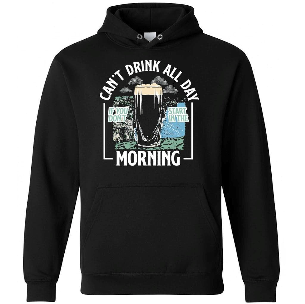 Can’t Drink All Day Morning Cliffs Shirt