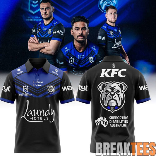 Canterbury-Bankstown Bulldogs ‘we’re back in black’ Polo Shirt