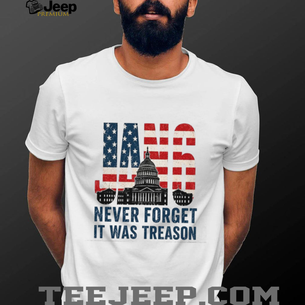 Capitol Hill US Flag American Patriot Jan 6 Treason Shirt