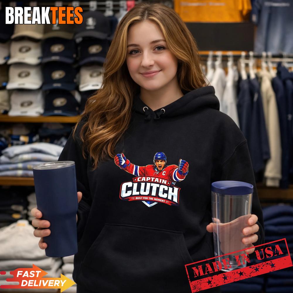 Captain Clutch Built for The Moment T-Shirt