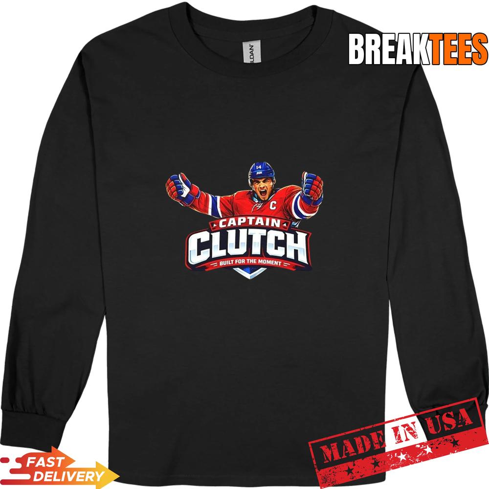 Captain Clutch Built for The Moment T-Shirt