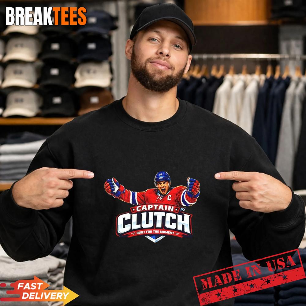 Captain Clutch Built for The Moment T-Shirt