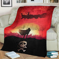 Captain Harlock Fleece Throw Blanket