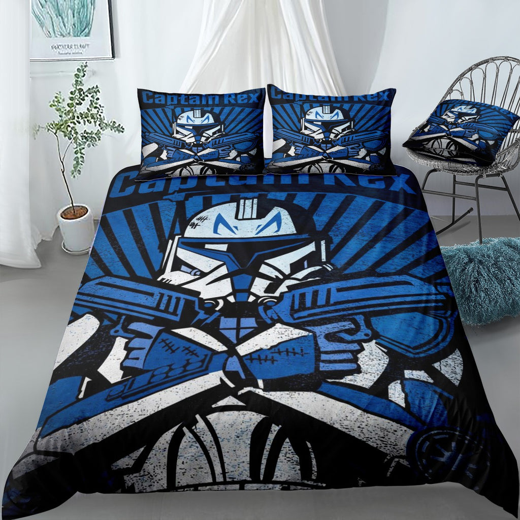 Captain Rex Bedding Set (Duvet Cover & Pillow Shams)