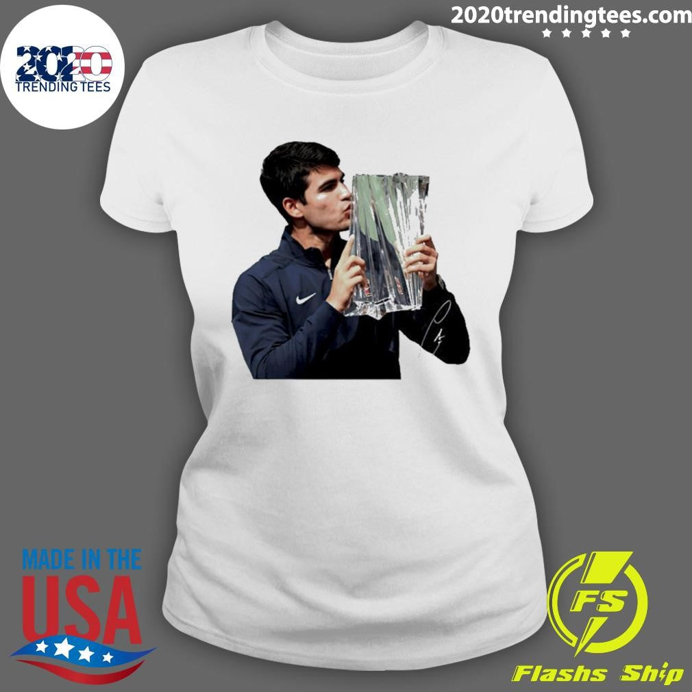 Carlos Alcaraz Kiss The Cup Shirt