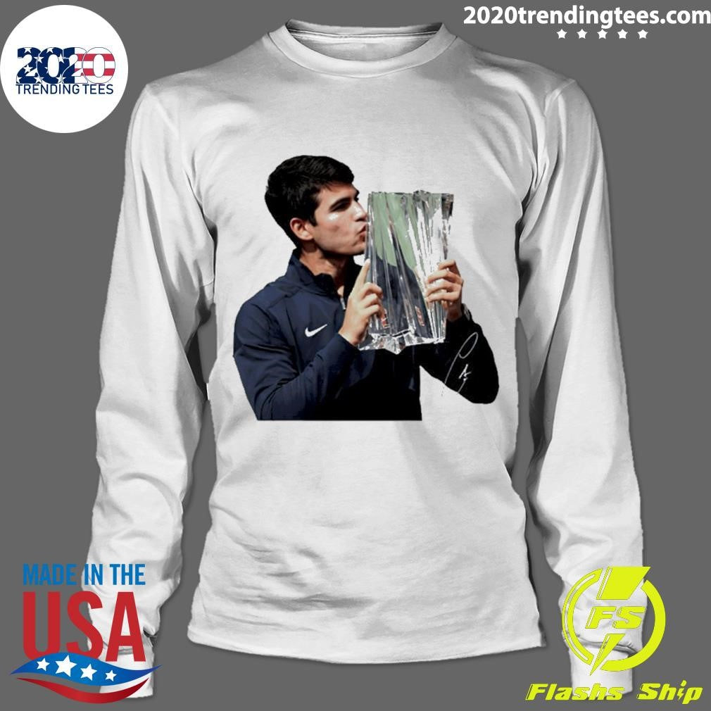 Carlos Alcaraz Kiss The Cup Shirt
