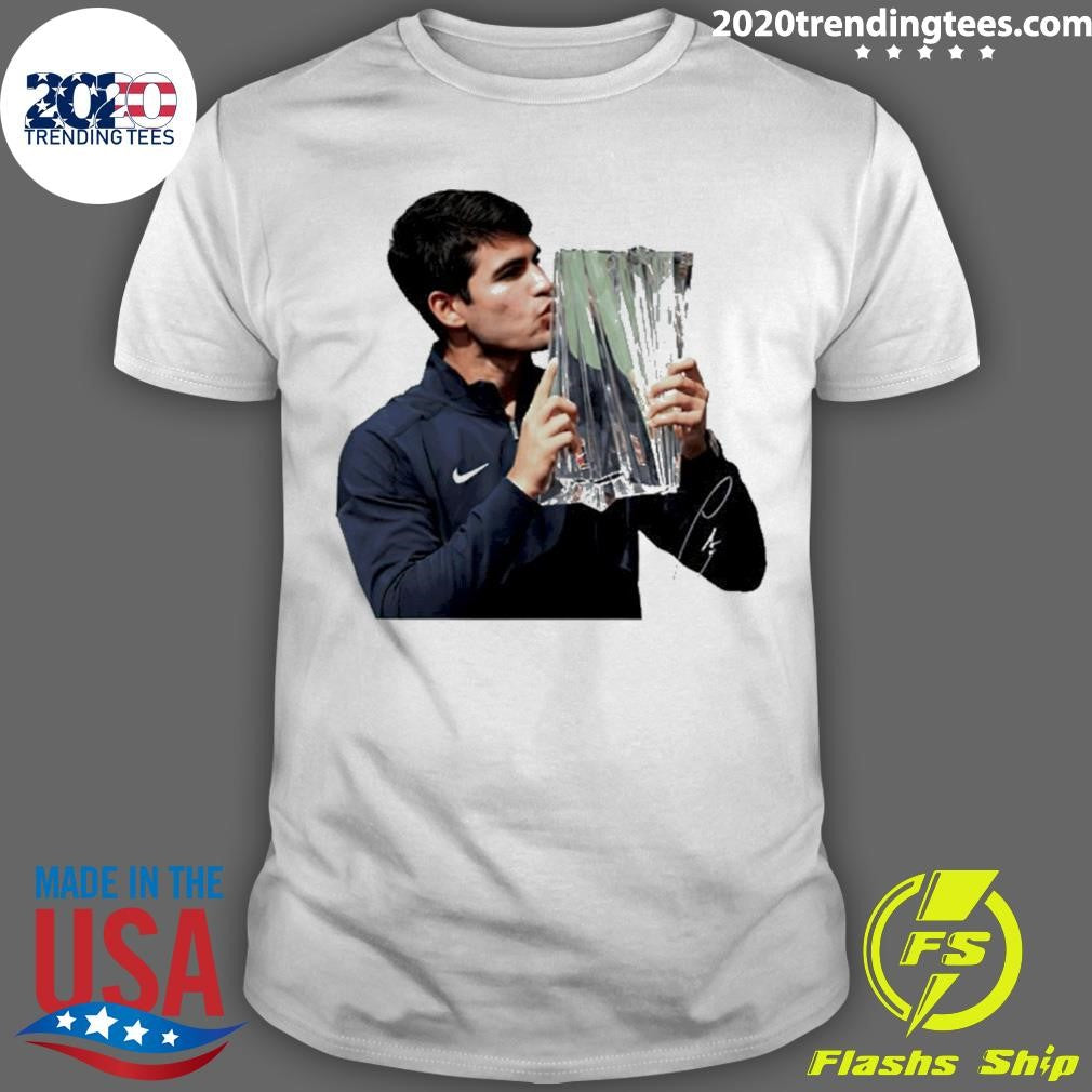 Carlos Alcaraz Kiss The Cup Shirt