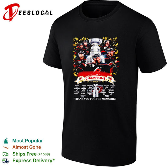 Carolina Hurricanes 2025-2026 Stanley Cup Champions shirt