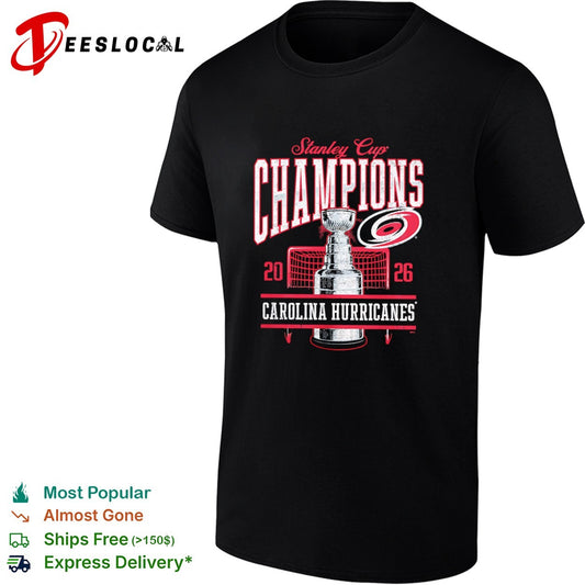 Carolina Hurricanes 2026 Stanley Cup Champions the hockey shirt