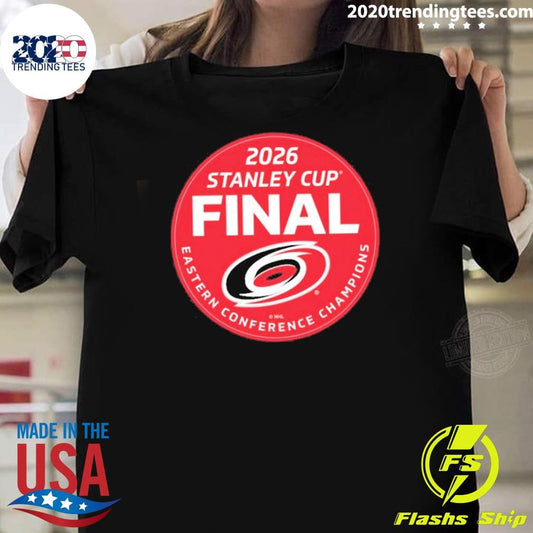 Carolina Hurricanes NHL Eastern Conference Champions 2026 Shirt
