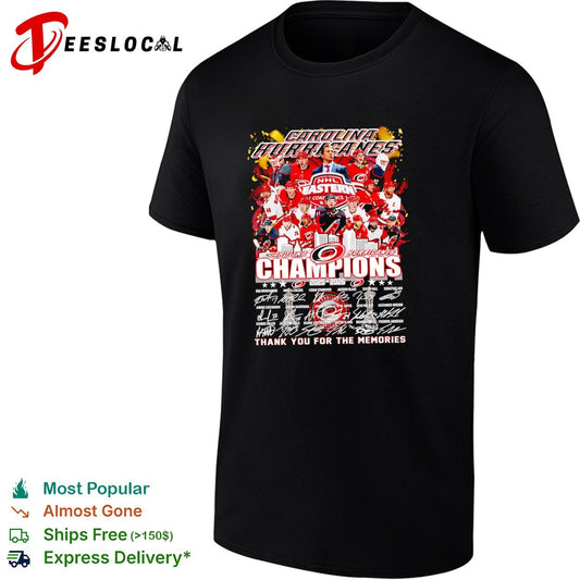 Carolina Hurricanes Rod BrindAmour Champions 2025 2026 NHL shirt