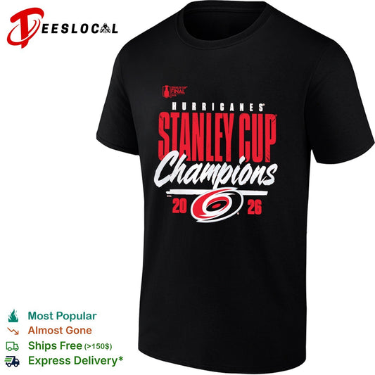 Carolina Hurricanes Stanley Cup Champions 2026 NHL Finals shirt