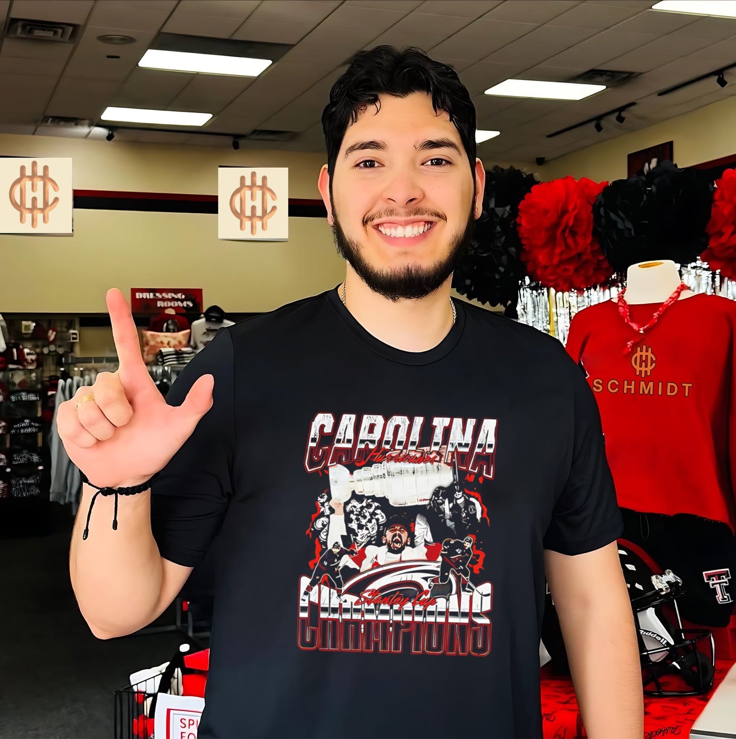 Carolina Hurricanes Stanley Cup Champions retro shirt