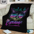 Caturday! Fleece Throw Blanket