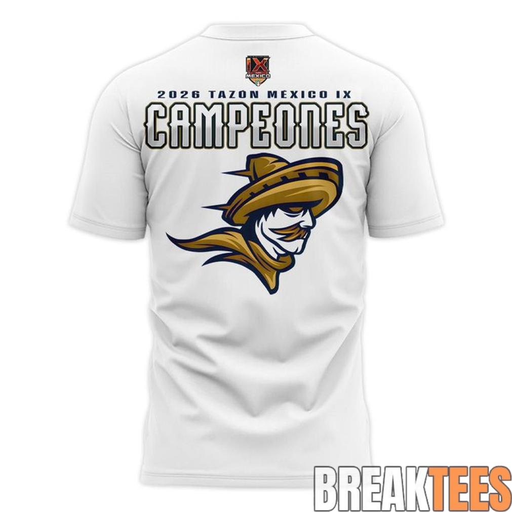 Caudillos de Chihuahua Campeones del Tazn Mxico IX 2026 T-Shirt