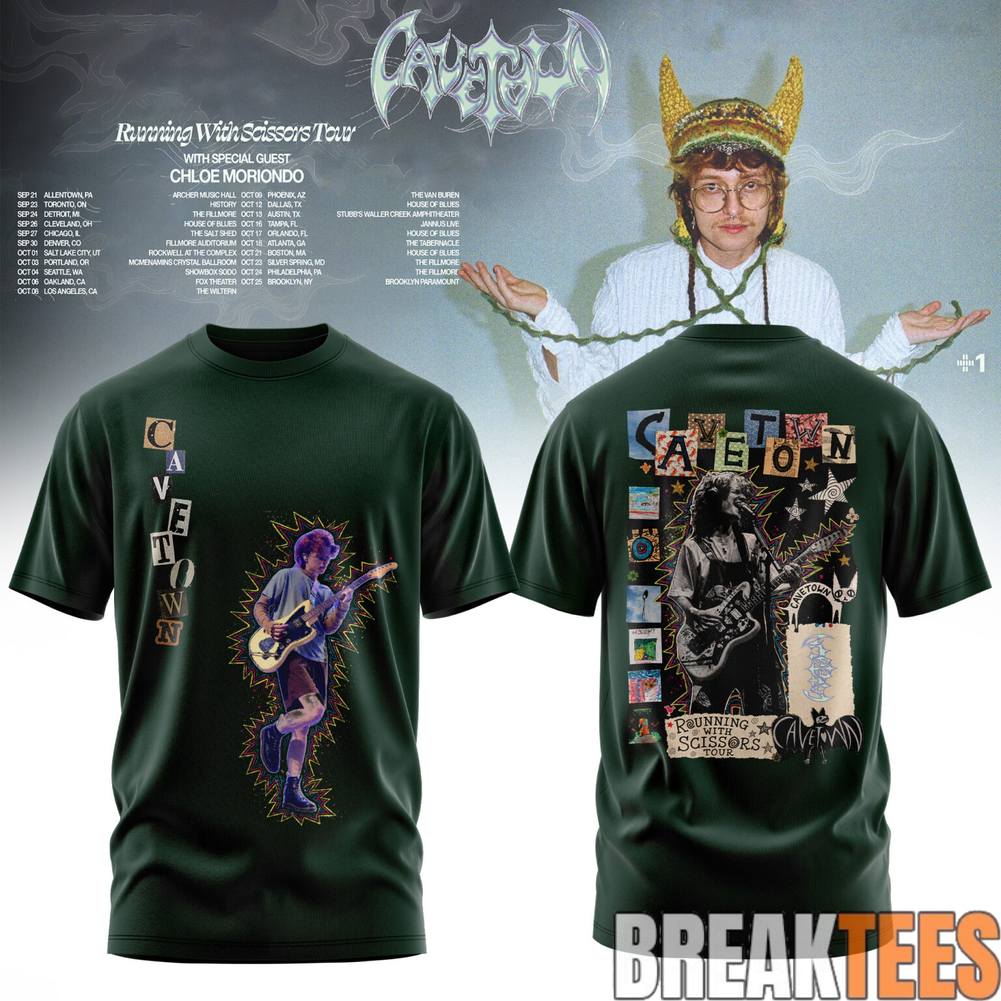 Cavetown Running With Scissors Tour 2026 T-Shirt