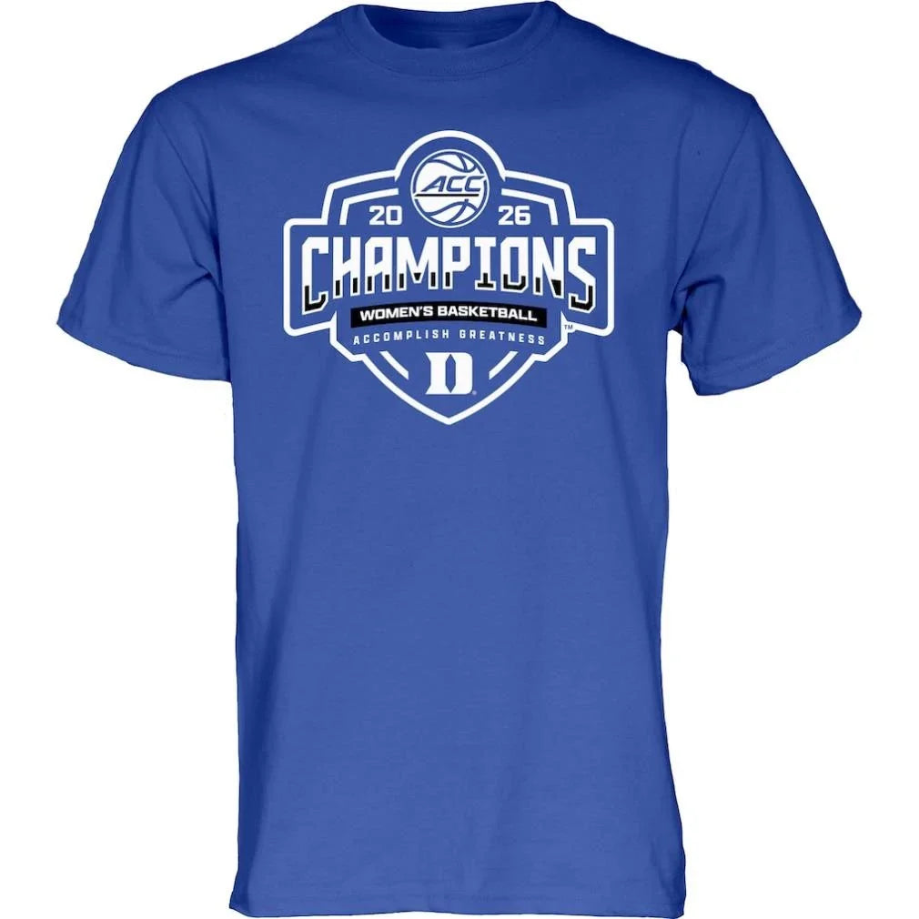 Celebrates Duke Women’s Basketball Champions ACC Women’s Tournament 2026 Shirt