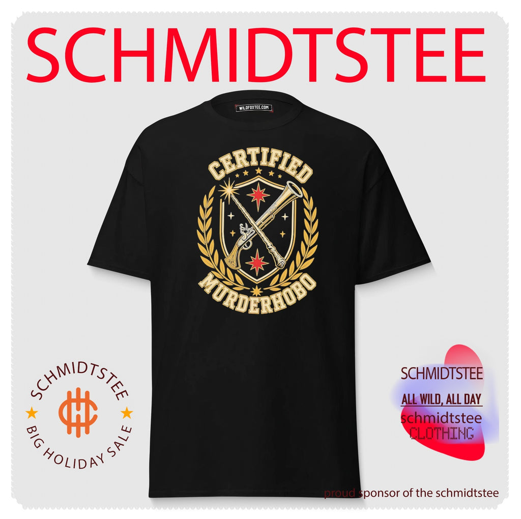 Certified Murderhobo Dungeons and Dragons shirt
