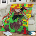 Chainsaw Man 01 Fleece Throw Blanket