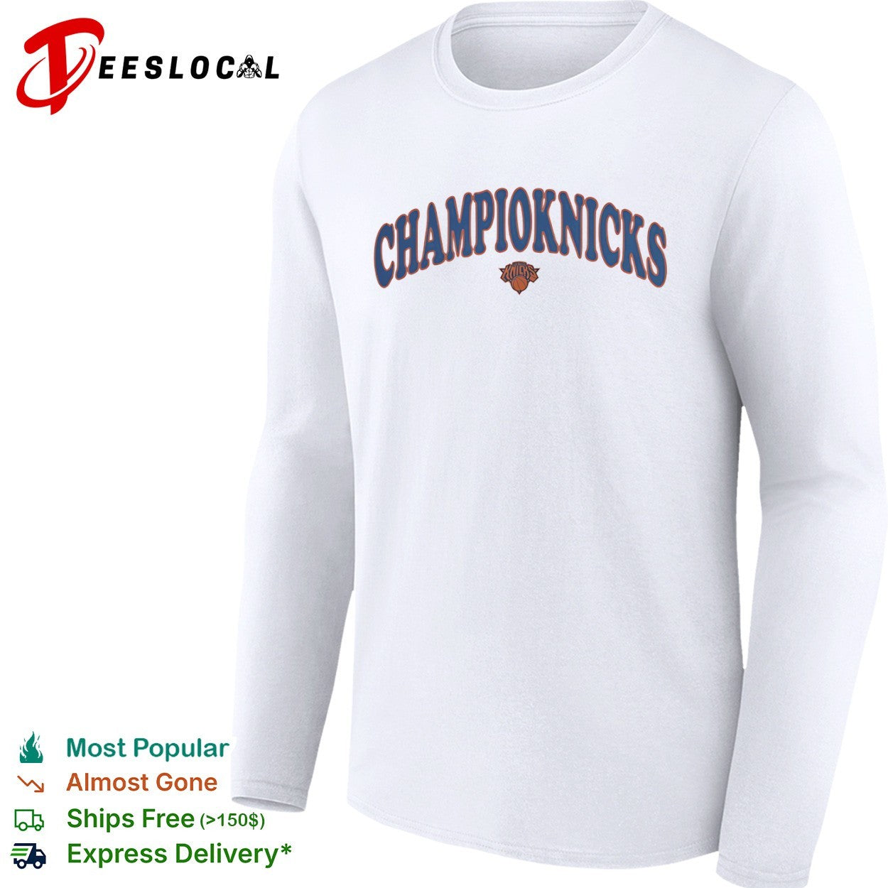 Championknicks New York Knicks NBA Basketball Team logo shirt