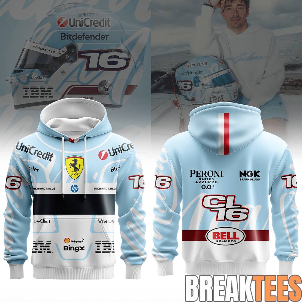 Charles Leclerc 16 Miami GP 2026 Hoodie