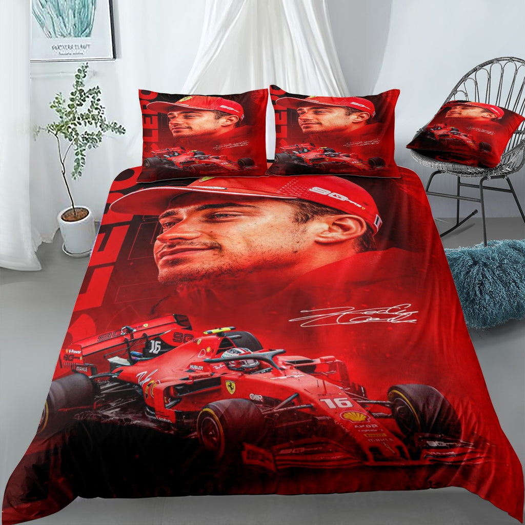 Charles Leclerc Bedding Set (Duvet Cover & Pillow Shams)
