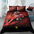 Charles Leclerc Low Poly Bedding Set (Duvet Cover & Pillow Shams)