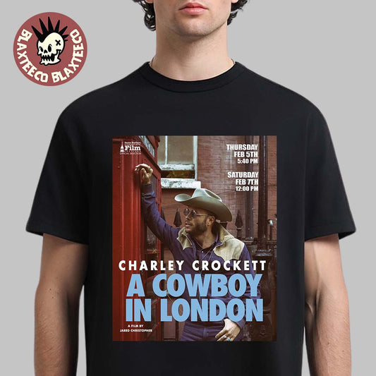 Charley Crockett A Cowboy In London Documentary A Film By Jared Christopher T-Shirt