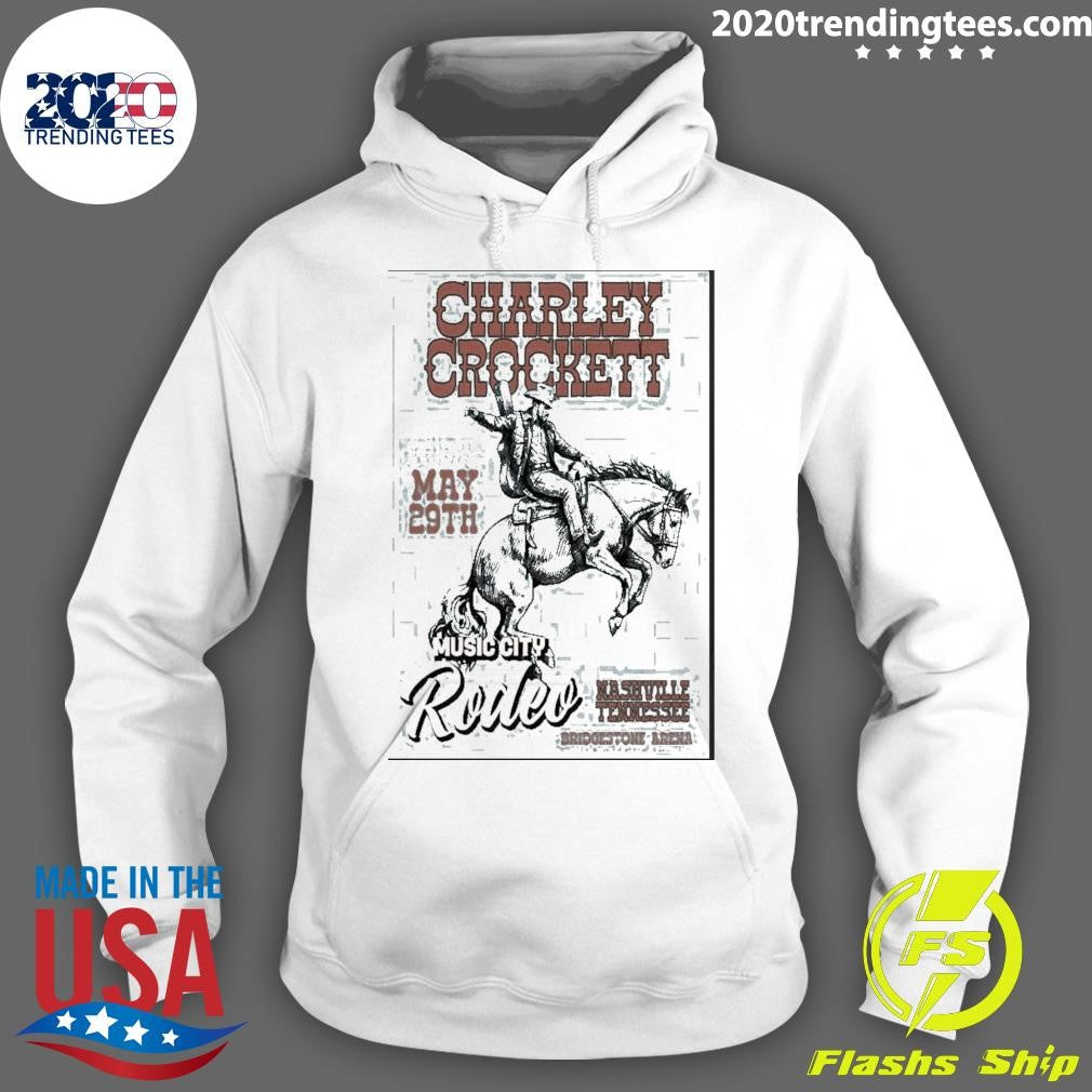 Charley Crockett Nashville Tn Tour On May 29 2026 Poster Shirt