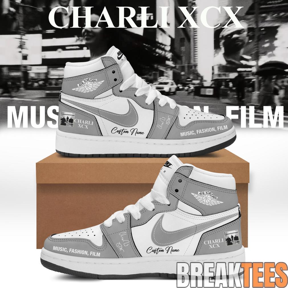 Charli XCX “Album Music, Fashion, Film” Custom Air Jordan 1 Shoes