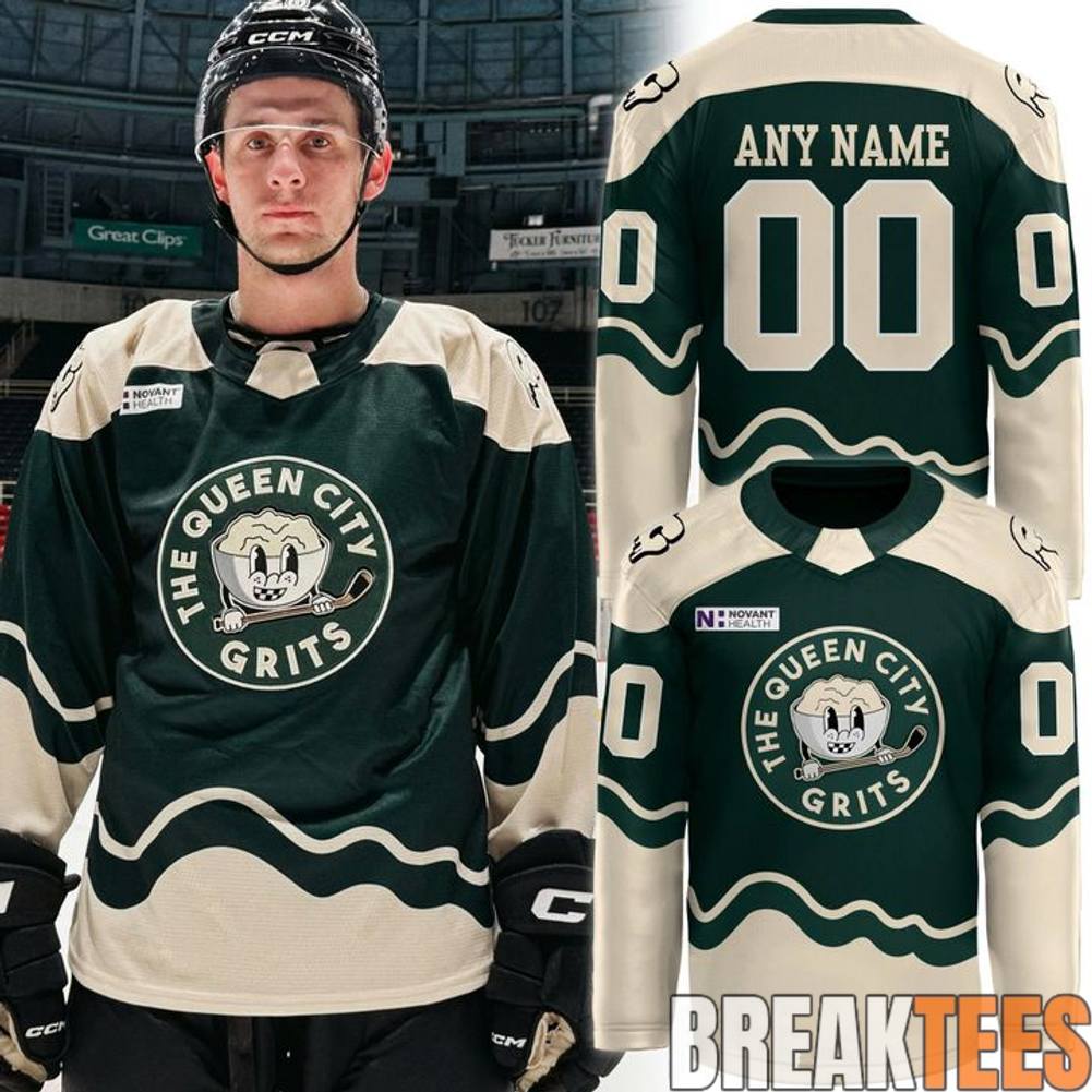 Charlotte Checkers x The Queen City Grits Hockey Jersey
