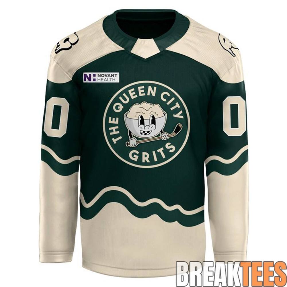 Charlotte Checkers x The Queen City Grits Hockey Jersey