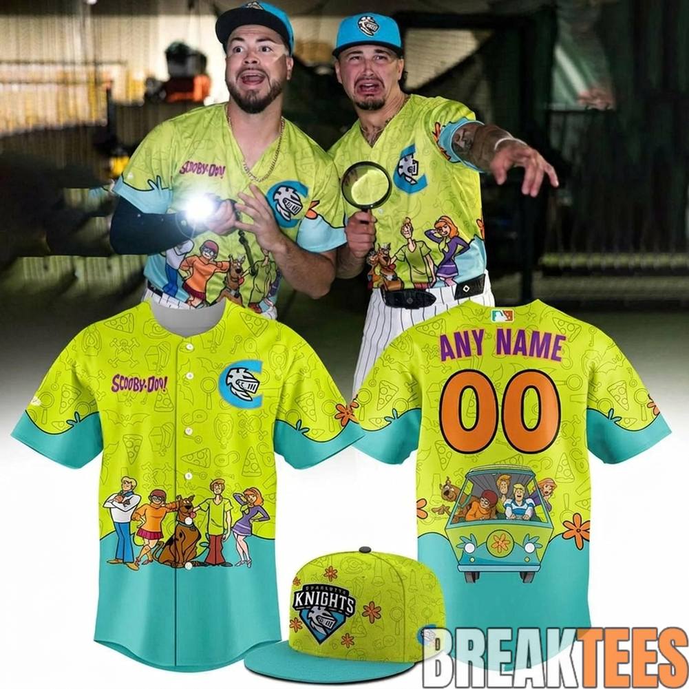 Charlotte Knights x Scooby-Doo Night Custom Baseball Jersey