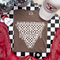 Checkered Mama Triangle DTF Transfers THIS IS NOT SHIRT T-Shirts