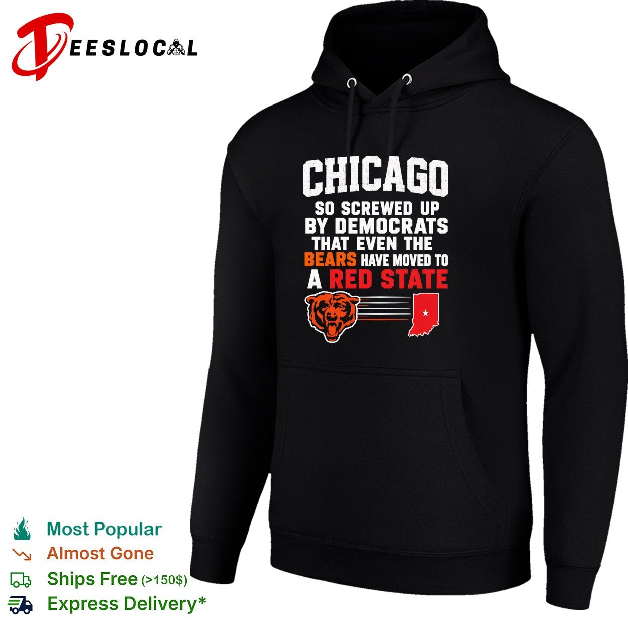 Chicago Bears So Screwed up by Democrats That even the Bears have Moved to a Red State