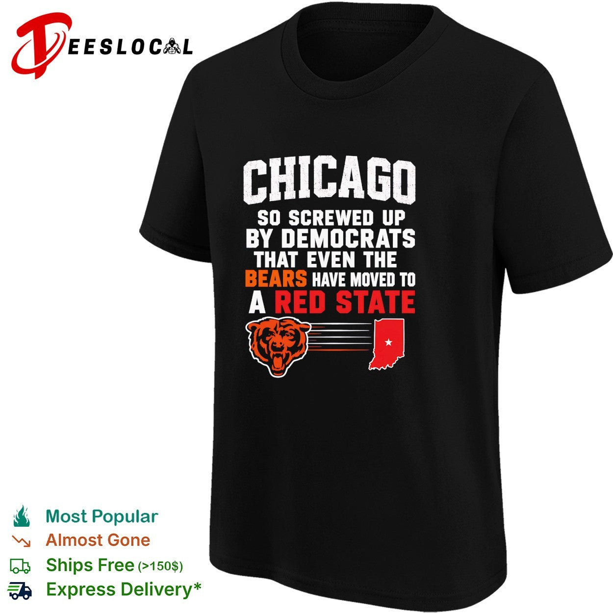 Chicago Bears So Screwed up by Democrats That even the Bears have Moved to a Red State