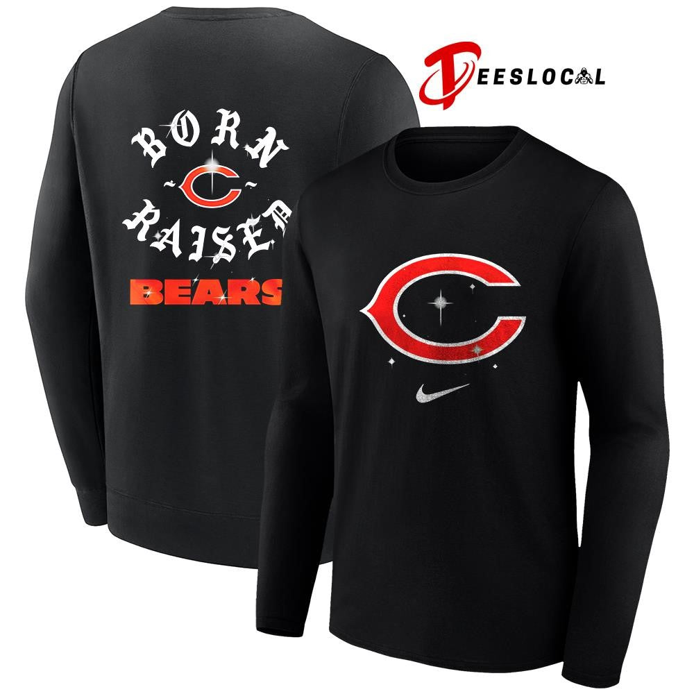 Chicago Bears x Born and Raised logo shirt