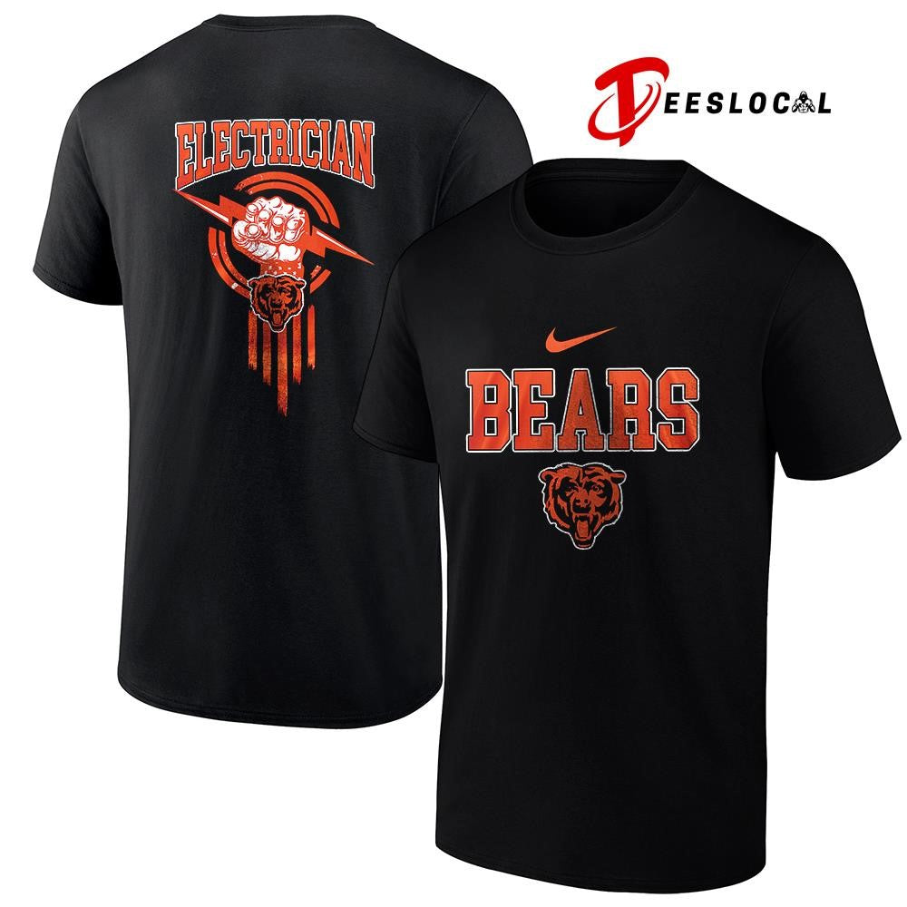 Chicago Bears x Hello Kitty Stanley Cup champions trophy graphic shirt