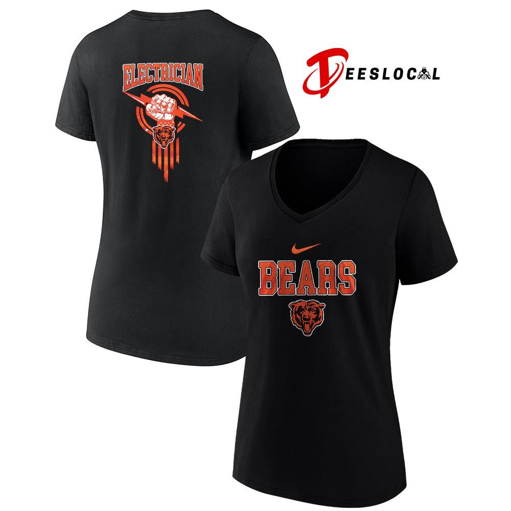Chicago Bears x Hello Kitty Stanley Cup champions trophy graphic shirt