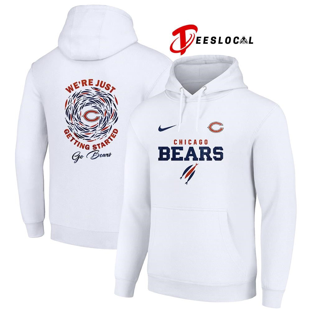 Chicago Bears x The Chosen we’re just getting started logo shirt