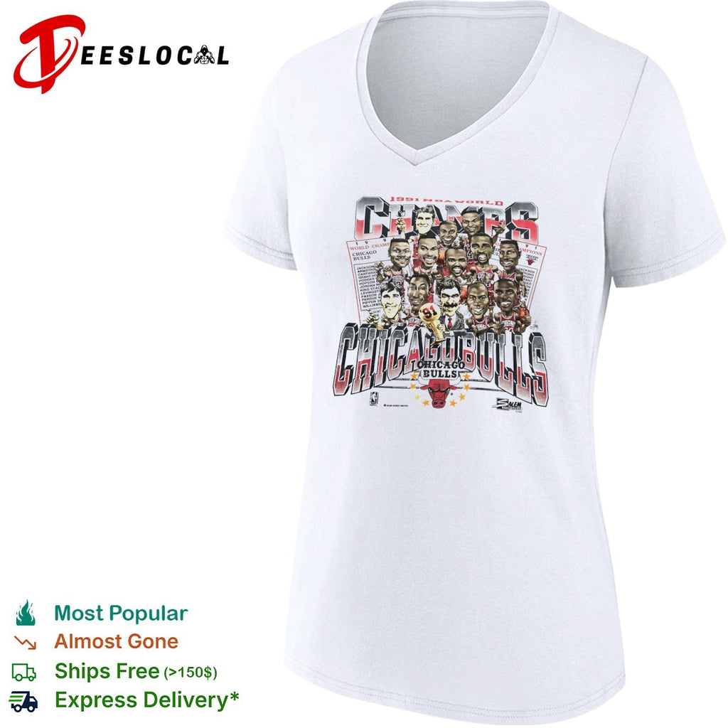 Chicago Bulls 1991 NBA World Champs vintage shirt