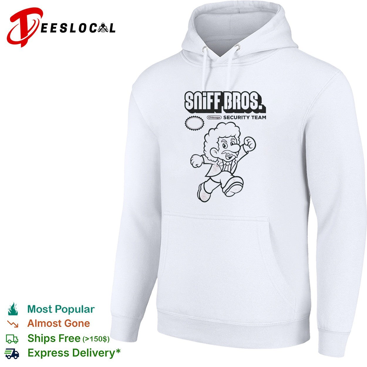 Chicago Bulls NBA Super Mario Sniff Bros Security Team shirt