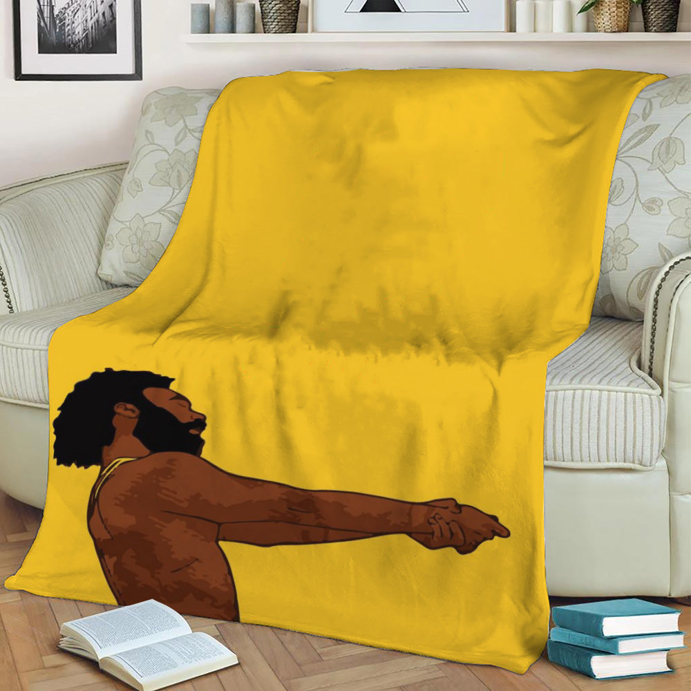 Childish Gambino Fleece Throw Blanket