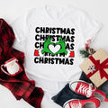 Shirt Heart Hands X Mas Matching Family Funny Winter T-Shirts