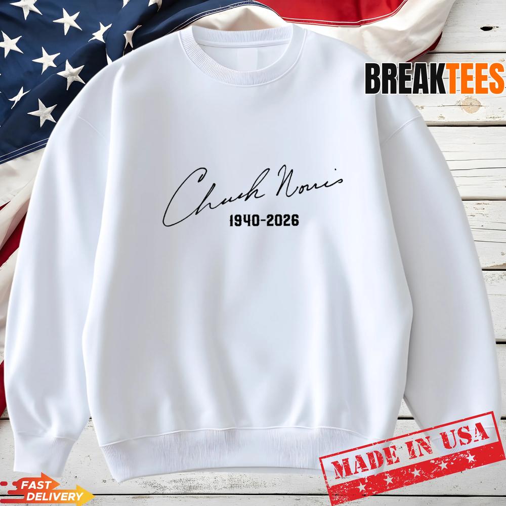 Chuck Norris 1940-2026 Unisex T-Shirt