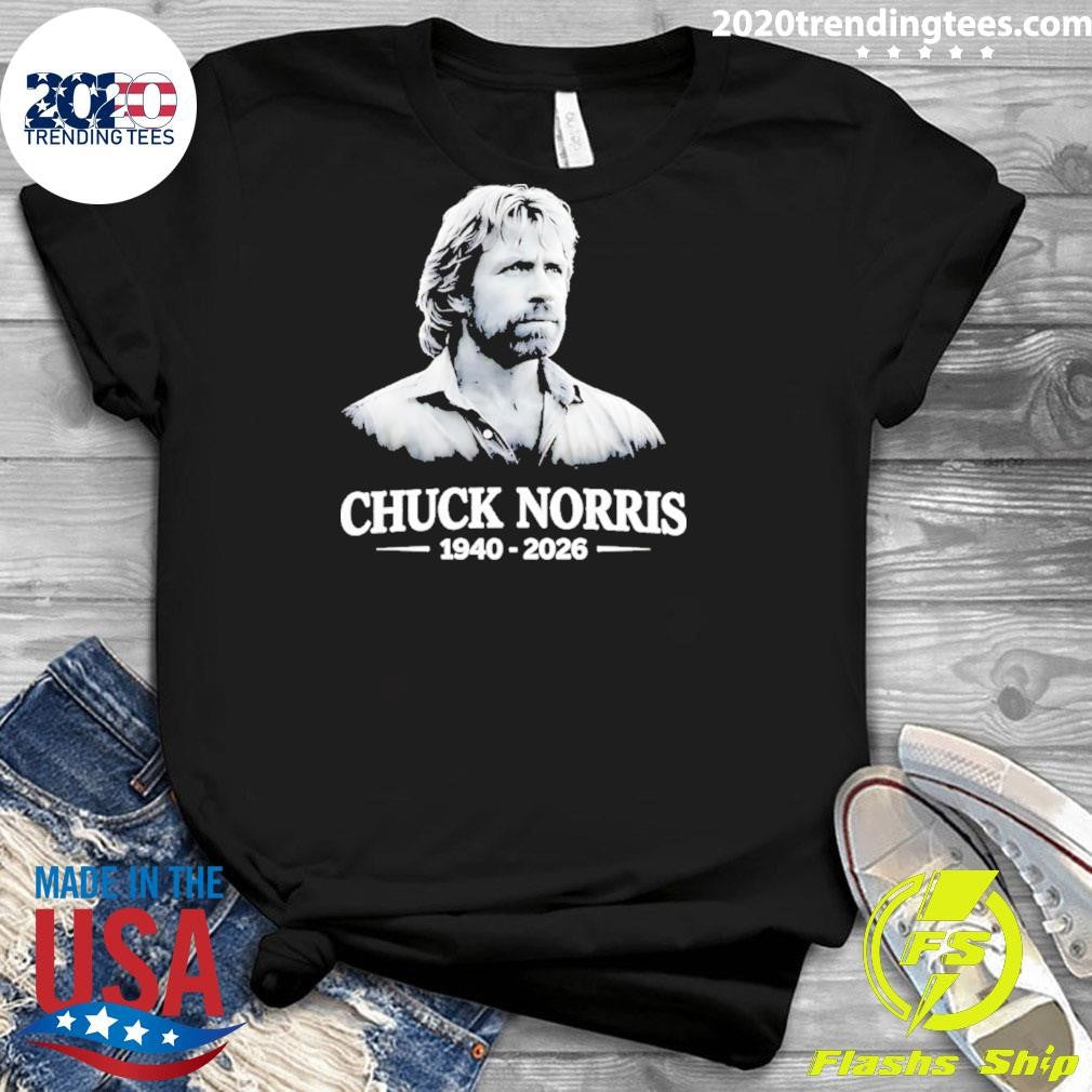 Chuck Norris Legend 1940- 2026 Shirt